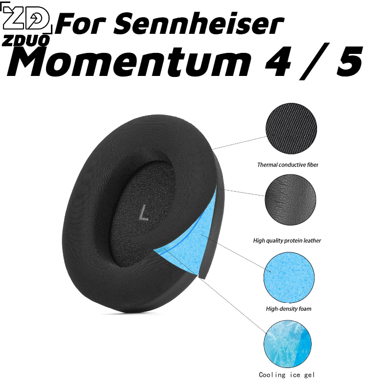 Replacement Ear Pads For Sennh - Sennheiser Headphone Momentum 4 评论和价格