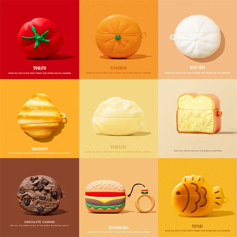 3D Food Model Cover for AirPod - Anker Speaker Soundcore Boom 2 评论和价格